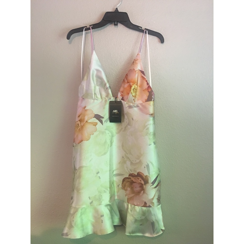 ABS by Allen Schwartz floral printed dress
